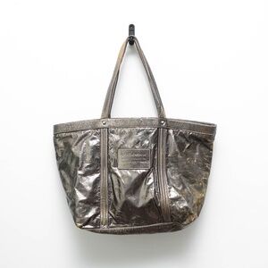 Super Rare Vintage Dolce & Gabbana Women's Collection Milano Leather Tote Bag